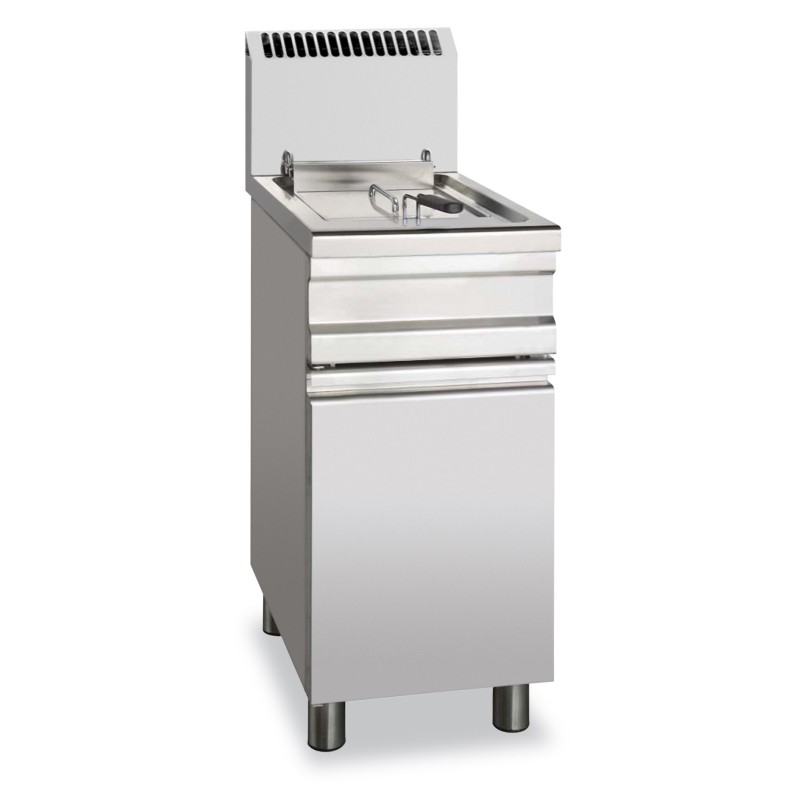 Freidora a Gas 14 Litros 13 kW con Mueble GF15S STAND ALONE