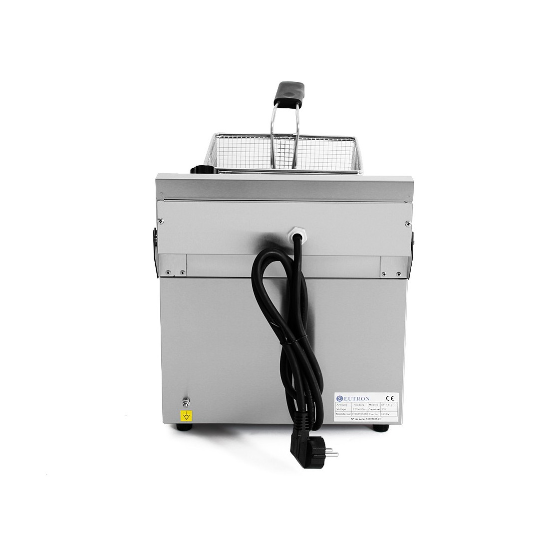 Freidora Eléctrica 12L Cuba Simple EF-161V 4,5KW - Imagen 3