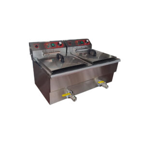 Freidora eléctrica 12+12 litros FRYT-20 7,5kw x 2 380V