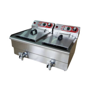 Freidora Eléctrica 12+12L Cuba Doble EF-162V 3,25+3,25 Kw