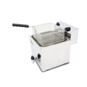 Freidora eléctrica EVOLUTION con grifo capacidad 12 litros con potencia 4,5 kw monofásica con contactor