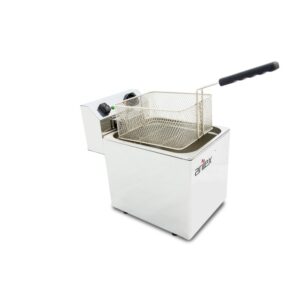 Freidora eléctrica EVOLUTION sin grifo capacidad 10 litros con potencia 3,5 kw monofásica con contactor EVO10