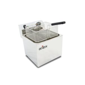 Freidora eléctrica EVOLUTION sin grifo capacidad 12 litros con potencia 4,5 kw monofásica con contactor