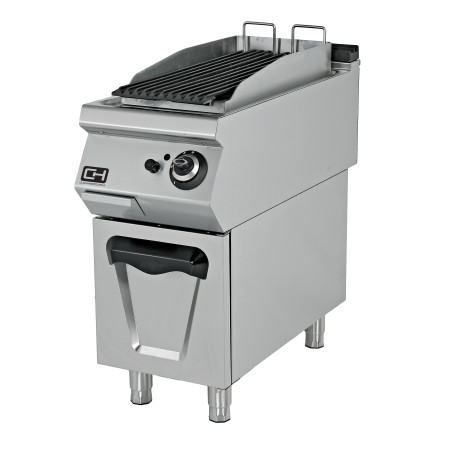 Barbacoa a Gas Piedra Volcánica Sobremesa 8,67 kW 400x730x300h mm EMPPLS7LG010 Línea 700 Estambul - Imagen 2
